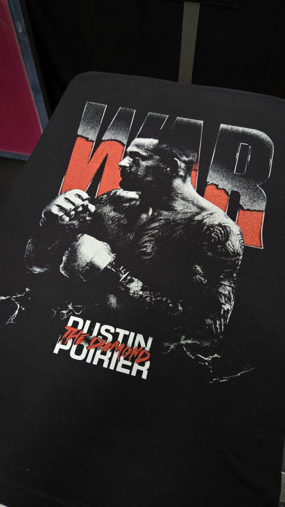 Dustin Poirier "War / The Diamond" graphic tee